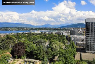 Exceptional apartment with panoramic views of the lake and Mont-Blanc