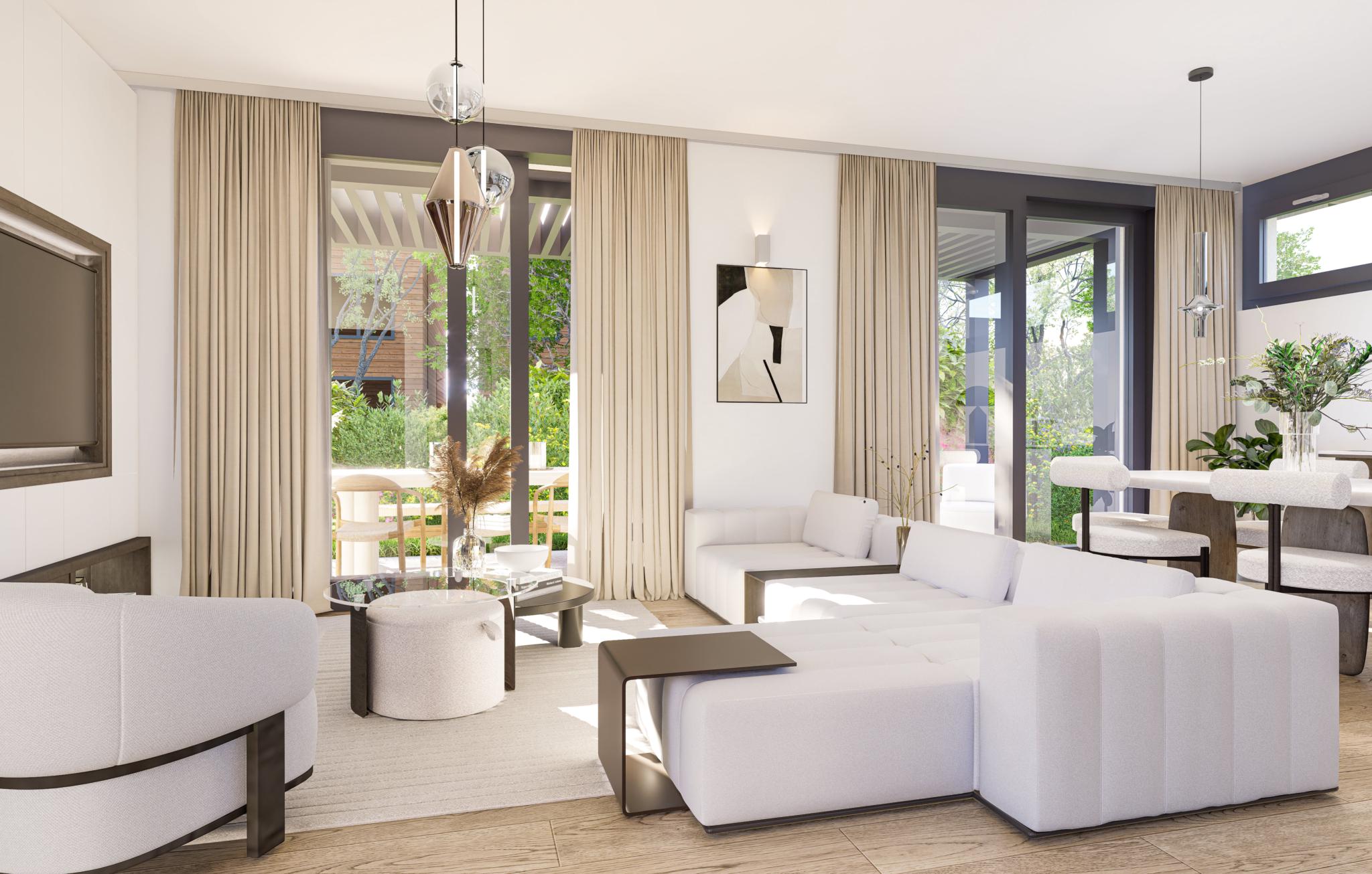 3 Bedrooms House, Contiguous